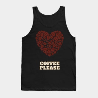 Coffee please Tank Top